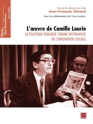 cover image of L'oeuvre de Camille Laurin